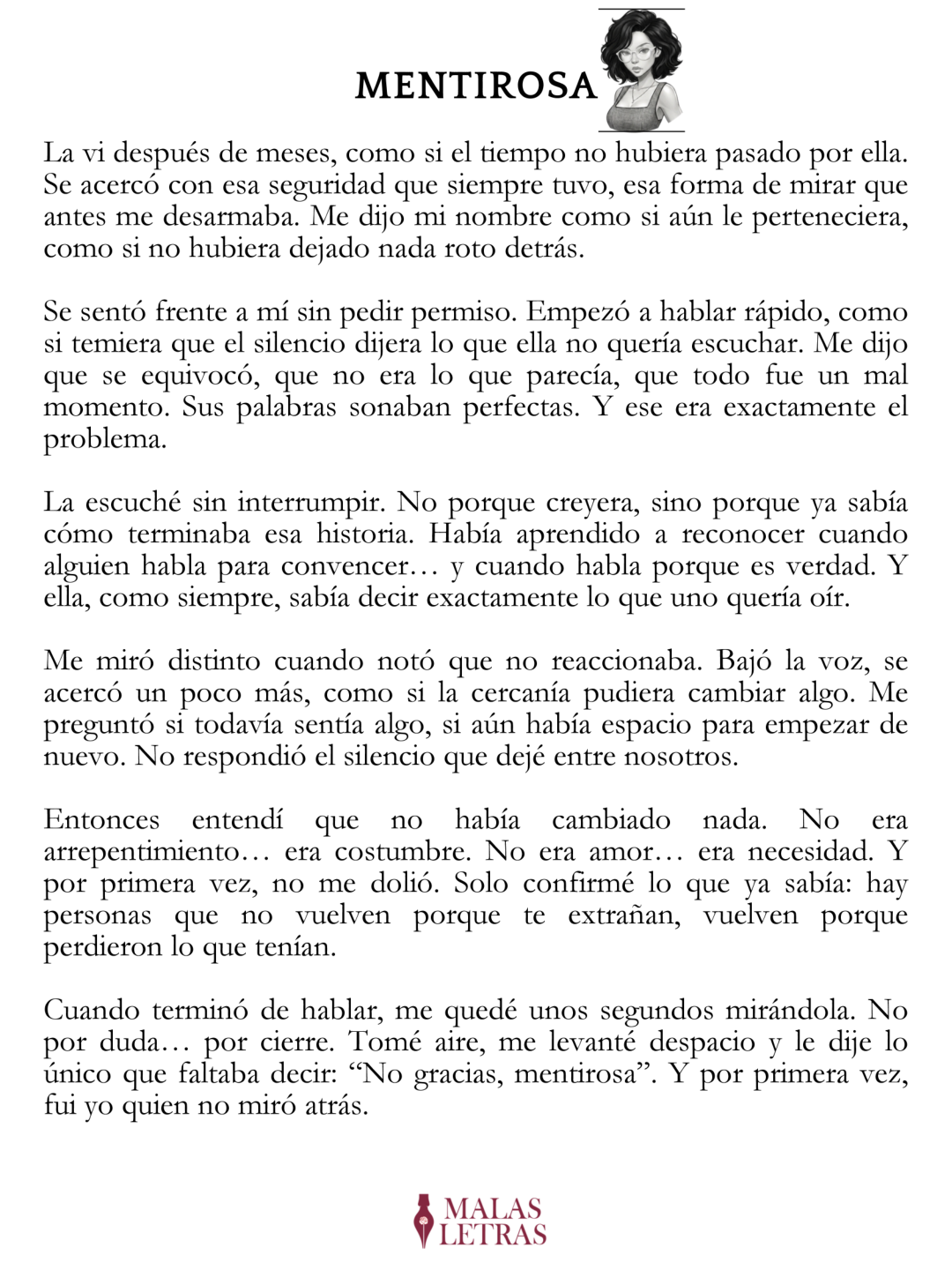 Imagen original completa del corto Mentirosa