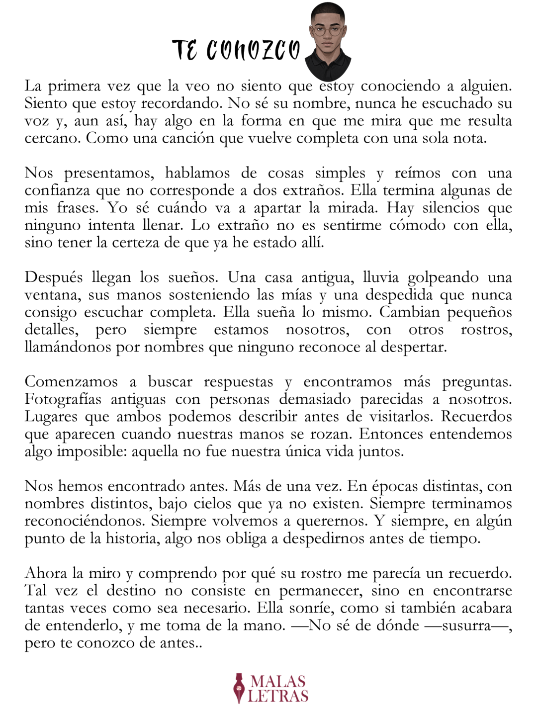 Imagen original completa del corto Te conozco